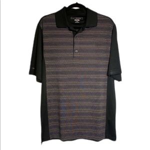 Greg Norman Mens Play Dry Printed Golf Polo Shirt